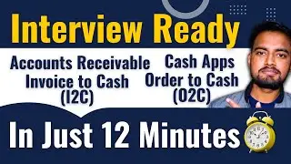 Invoice to Cash Interview Questions and Answers (I2C) | Accounts Receivable | O2C @CorporateWala ​