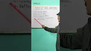 D.C. Motors kitne type ki hoti hain I Types of D.C. Motors I explanation in hindi l