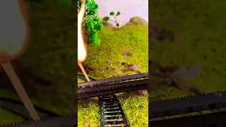 Train vs Fire Track 😨 | Extreme Experiment | Wait For End #shorts #toytrain