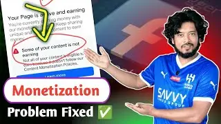 আপনার Facebook পেজে Some of your content is not earning সমস্যা? Here&rsquo;s how to solve it fast