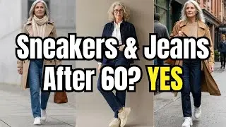 Top 5 Sneaker & Jeans Styles for Women Over 60 That Are Comfortable and Stylish