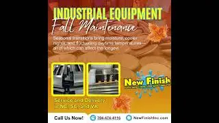 5 Fall Maintenance Tips for Industrial Equipment and Coatings in NC, SC, and VA