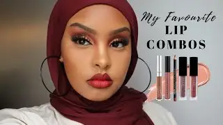 MY FAVOURITE LIP COMBOS | Perfect For WOC