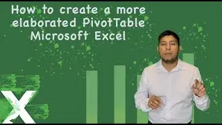 MS Excel: How to create a more elaborated PivotTable | #msexcel | #pivottables