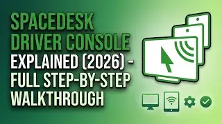 Spacedesk Driver Console Full Tutorial