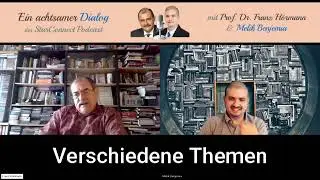 Ein achtsamer Dialog - Podcast 141 - mit Prof. Dr. Franz H&ouml;rmann & Melik Benjemia