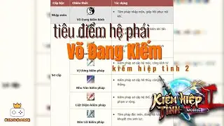 KIẾM HIỆP T&Igrave;NH 2 - Ti&ecirc;u điểm hệ ph&aacute;i VDK