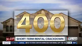 City of Las Vegas cracking down on illegal short-term rentals