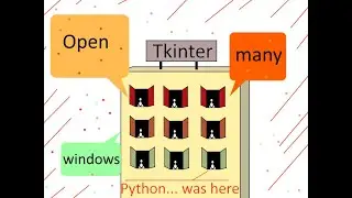 Tkinter open many windows at once