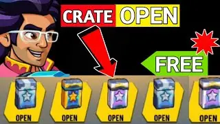 HOW TO GET MORE CRATE IN BATTLE STARS CRATE OPENING