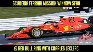 [Assetto Corsa] Scuderia Ferrari Mission Winnow SF90 @ Red Bull Ring with Charles Leclerc