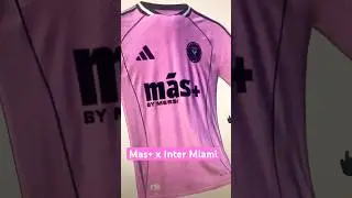 Mas+ x Inter Miami Jersey #messi #intermiami #trending