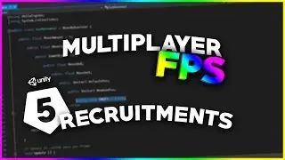 [UNITY 5] MULTIPLAYER FPS RECRUITMENTS !