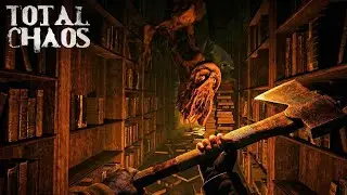 Something CHASES US In The Library ...| Total Chaos | Part 5