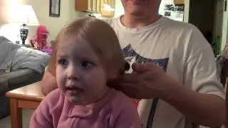Tooter singing I knew you were Trouble.