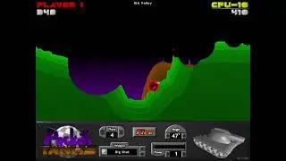 Pocket Tanks Deluxe HARD LEVEL 10 Gameplay