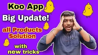 Koo App Big Update || All Problem Solution With New Tricks || Virtual Tek