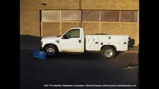 3031-TX Lot # 12 - 2008 FORD F-250 SERVICE BED 93,332 MILES