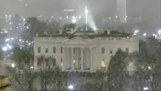 Snow falls at the White House | FOX 5 DC