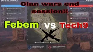 Crossout - Clan Wars Febem Vs Tech9!!!