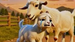 بکری اور بھیڑیے کی کہانیThe Clever Little Goat and the Hungry Wolf