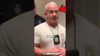 Cops on Steroids Try to Intimidate Man Recording 😂