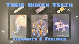 🫣Their HIDDEN Truth!! (thoughts + feelings) 🎭💭😳 *Pick A Card* Timeless Tarot Psychic Love Reading
