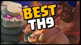 The Best TH9 Attack Strategy 2017 | 3 Star like a Pro with GoBoHo! Clash of Clans