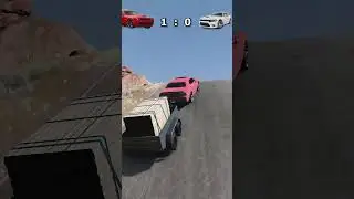 Dodge Challenger vs Dodge Charger! #beamngdrivemods #beamng #gaming