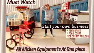 All food machine| Cotton Candy machine, Deck Oven, Popcorn Machine, Hot Plate, Food Warmer, griller.