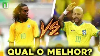 NEYMAR VS RONALDINHO - BATALHA DE TRAVE A TRAVE