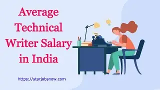 Average Technical Writer Salary in India