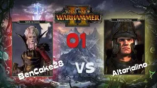 Total War Warhammer 2 | Reikland (Altarialino) vs Von Carstein (BenCake 28) | 01 | AGAINST| german |