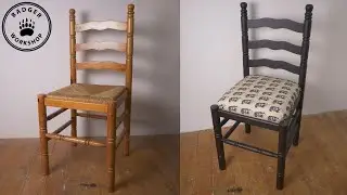 I transformed this old chair