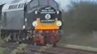 D200 works the last Class 40 hauled London to Norwich service.