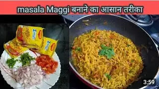 Perfect Maggi masala recipe  सबसे आसान मैगी मसाला बनाने की रेसिपी #vegetable masala Maggi #Maggi 