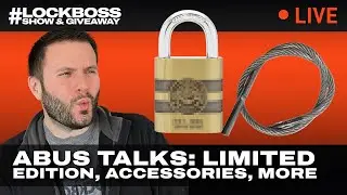 ABUS Talks Iron Rock + NEW Cable Shackle for ALL 83/45s + More | #Lockboss 4.3