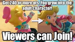 240+ pts, You grow into the adult character!