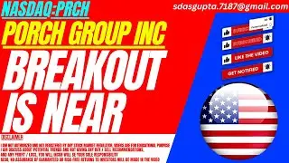 BREAKOUT IS NEAR : PRCH STOCK ANALYSIS | PORCH GROUP STOCK