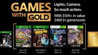 Games with Gold &ndash; Ноябрь 2017 бесплатные игры (XONE)