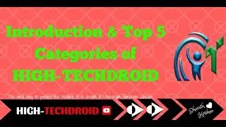 Computer programming knowledege|| Introduction and top 5 categories of HIGH-TECHDROID