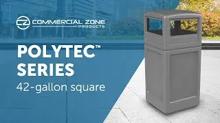 Commercial Zone PolyTec&trade; Series 42-Gallon Square