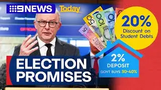 Australians waiting to see Labor's financial election promises come to life | 9 News Australia