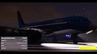 Liberty Virtual Flight  LIB103 departing Lagos DNMM to Monrovia Liberia GRLB