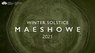 Winter Solstice live stream from Maeshowe. 2021.