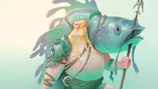 Viking Timelapse Painting