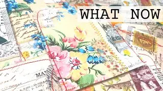how to make journaling cards & junk journal tags from collage masterboard