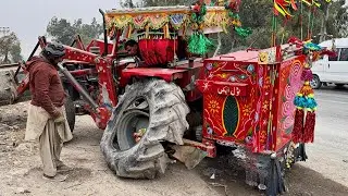 OMG! Tractor Tyre Suddenly Exploded 😱 Tractor Tyre Blast Turned Into a Perfect Repair