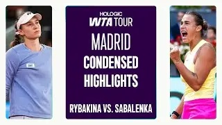 Remember this? Sabalenka vs. Rybakina Madrid masterclass 🍿