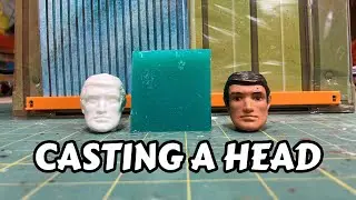 MAKING A G.I. JOE DEFENDERS HEAD CASTING: BASIC BUILDS #skunkworksstudios #gijoe